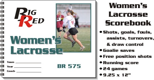 Women's Lacrosse Scorebook