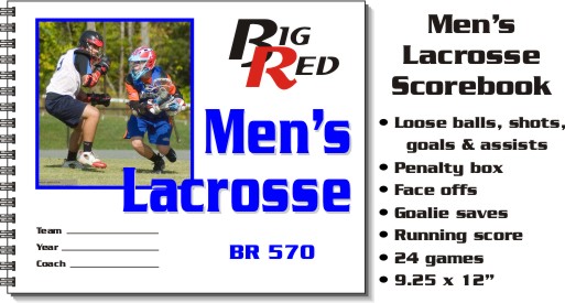 Men's Lacrosse Scorebook